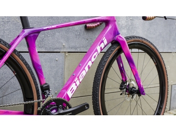 Bianchi Impulso RC SHIMANO GRX DI2 2X12 DISC Miami Drip 2026 velikost S